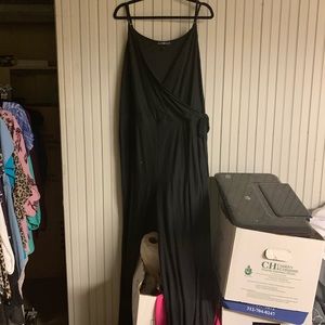 Black pants jumpsuit